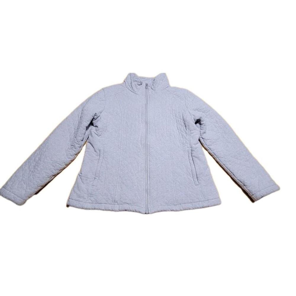 THE NORTH FACE Women's Danella Jacket Insulated Knit Heather Grey XL
